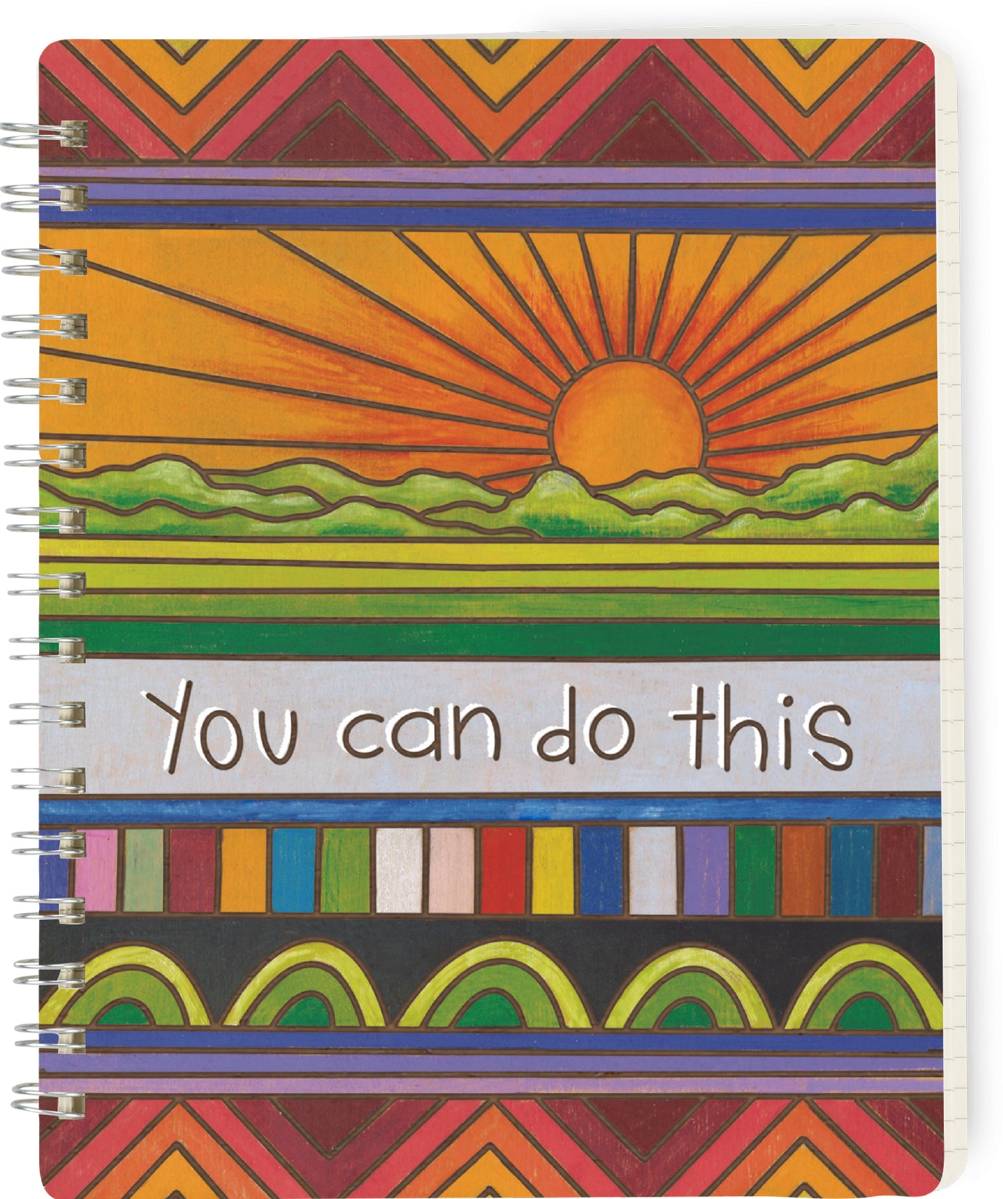 Spiral Notebook - You Can Do This