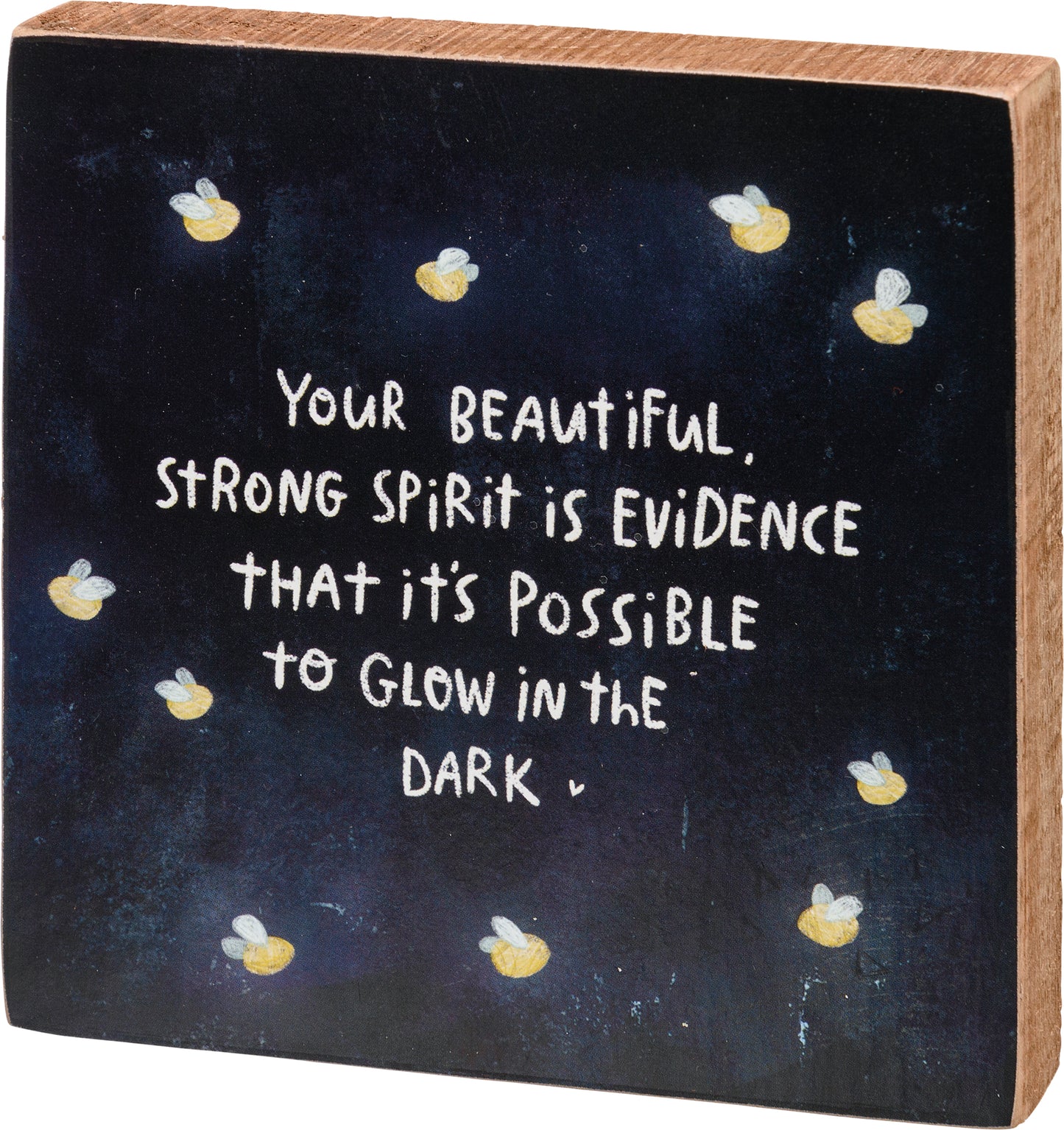 Box Sign - Glow in the Dark