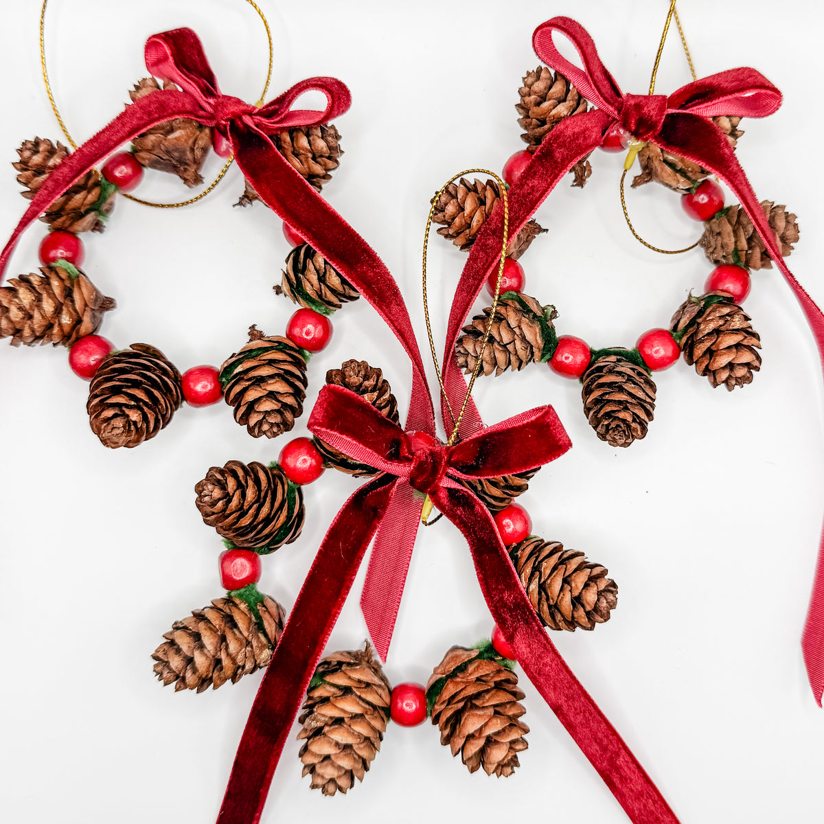 Pine Cone Wreath ornament