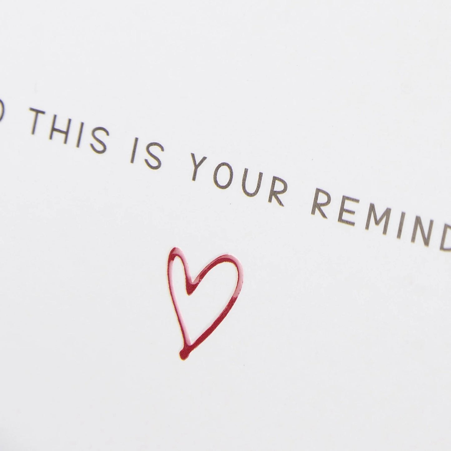 Greeting Card - Love You