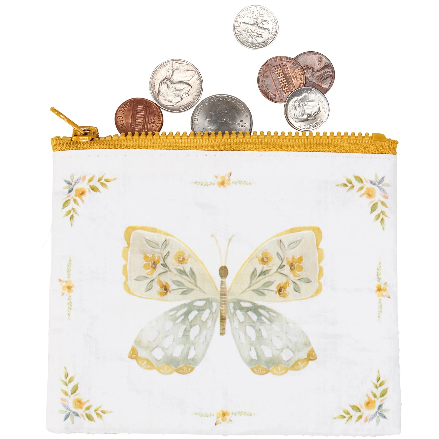 Zipper Wallet - Butterfly