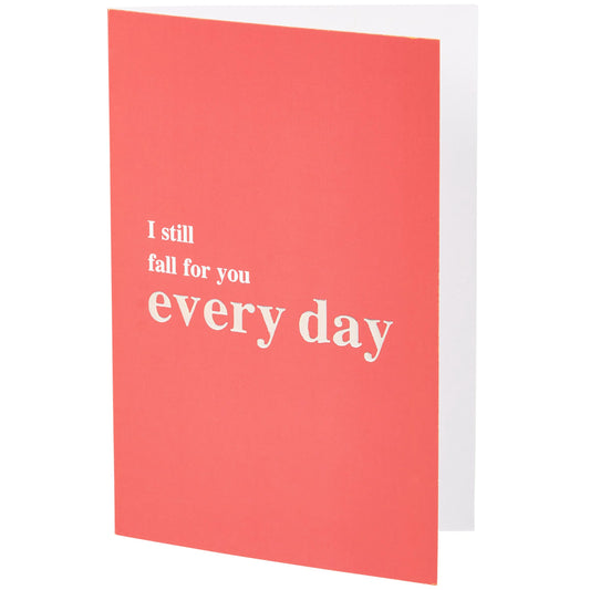 Greeting Card - Fall For You