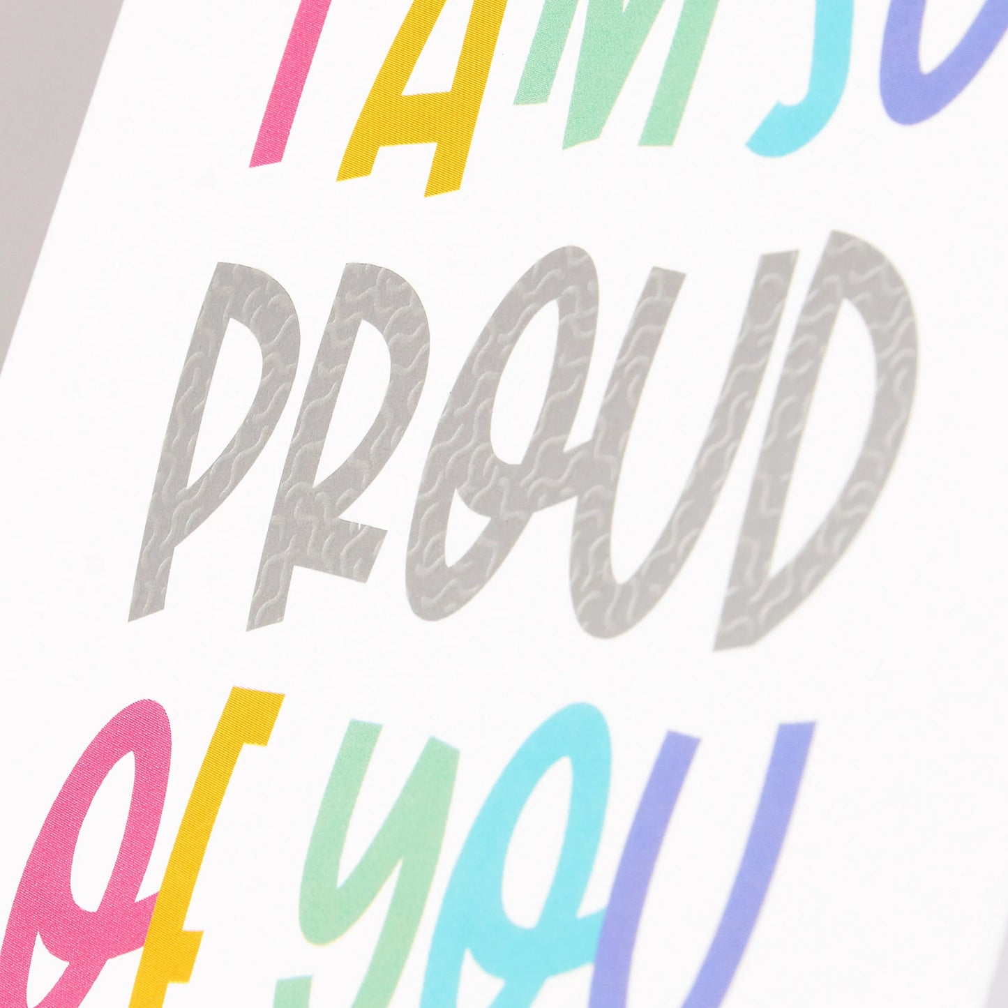 Greeting Card - So Proud of You
