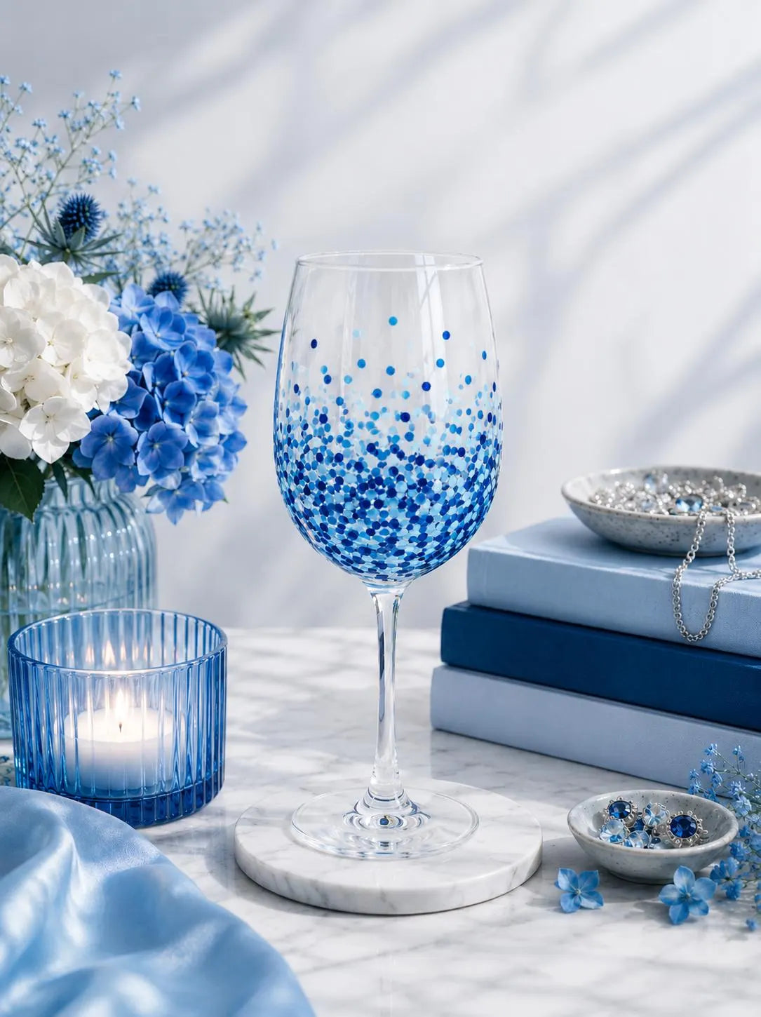 October 17th Wine Glass Painting Class at The Thirsty Owl Saratoga, 4:00-6:00pm