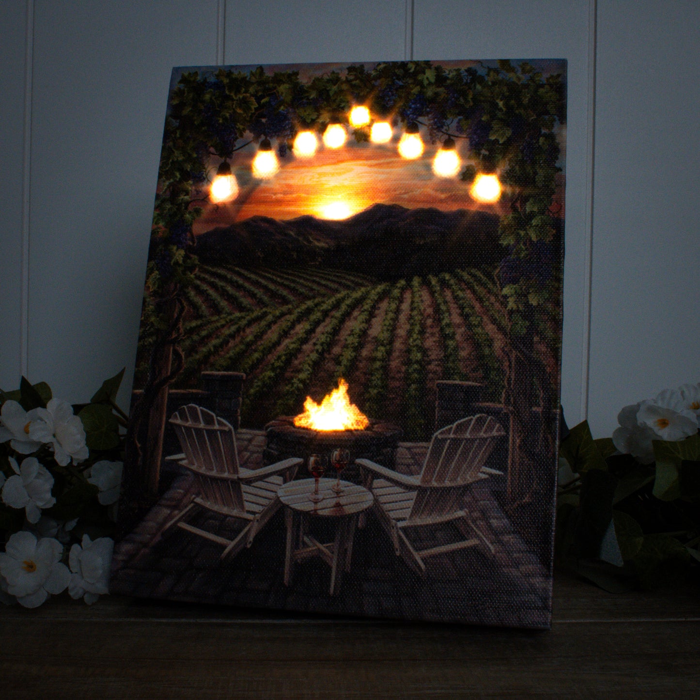 Glow Decor - Wine At Sunset
