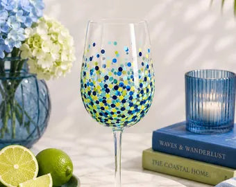 October 17th Wine Glass Painting Class at The Thirsty Owl Saratoga, 4:00-6:00pm