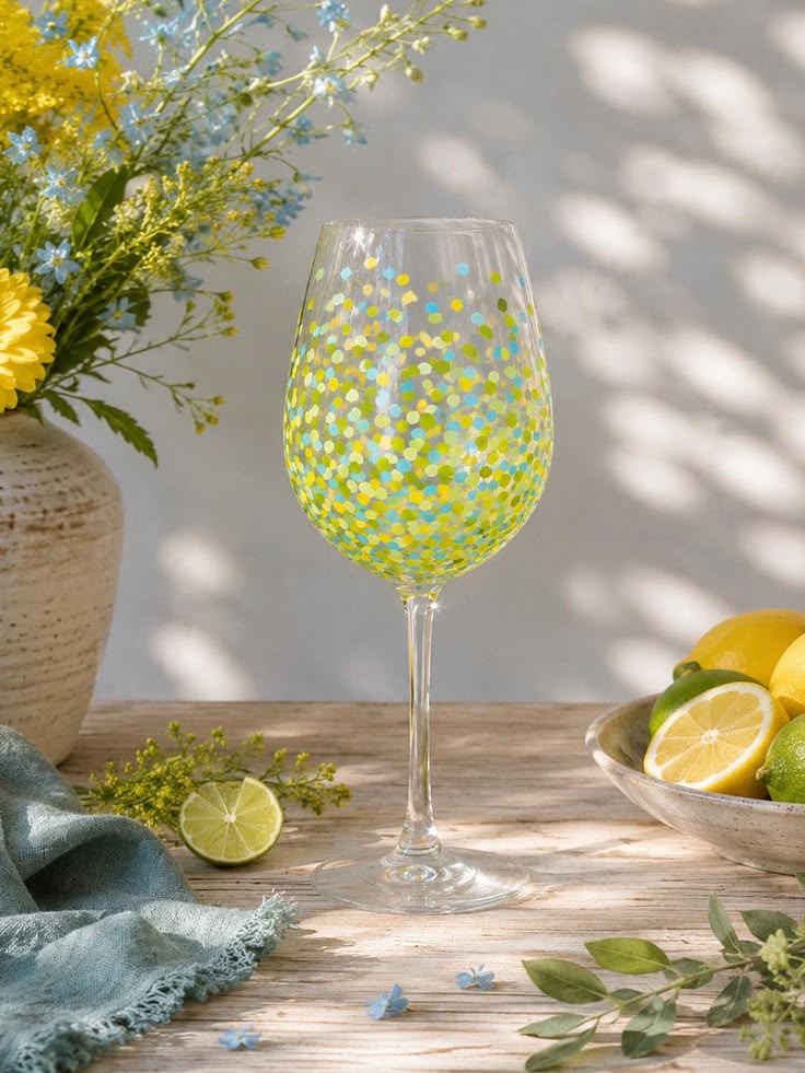 October 17th Wine Glass Painting Class at The Thirsty Owl Saratoga, 4:00-6:00pm