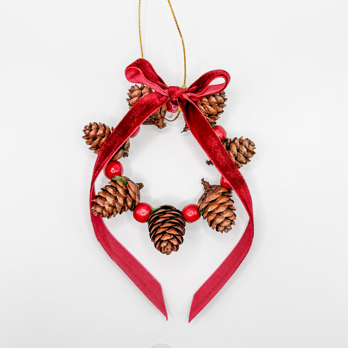 Pine Cone Wreath ornament