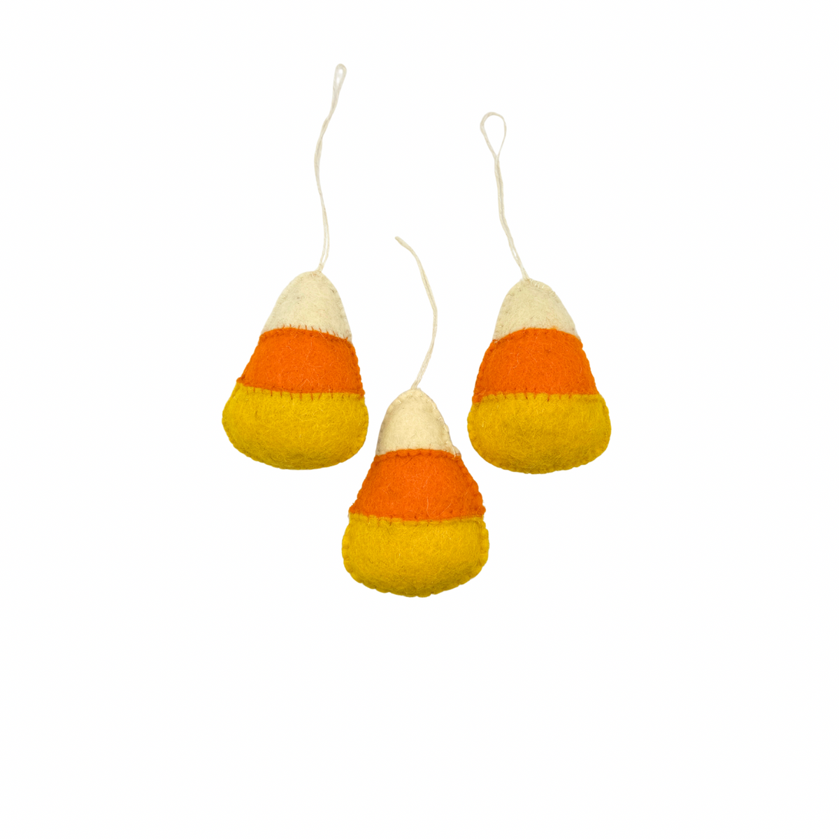 Felt Candy Corn Ornament