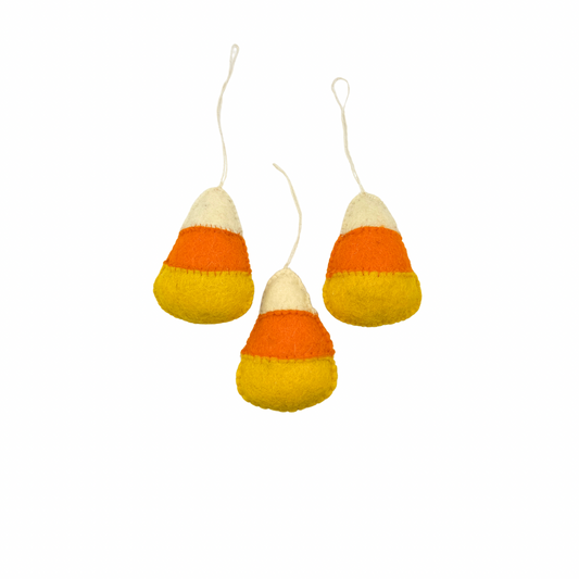 Felt Candy Corn Ornament